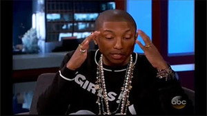 Still from Pharrell Williams