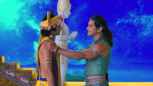 Still from Balram, Krishna's Emotional Moment