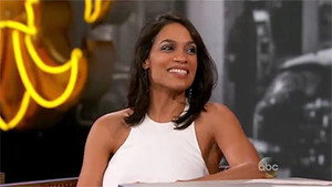 Still from Rosario Dawson, Gov. Rick Perry, Aloe Blacc