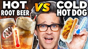 Still from Hot Cold Food vs. Cold Hot Food Taste Test