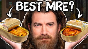 Still from Fancy MRE Taste Test (Survival Meal Kids)