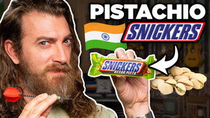 Still from International Snickers Taste Test