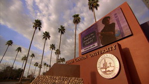 Still from College, Inc.
