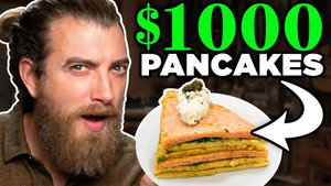 Still from Recreating The Most Expensive Breakfasts In The World