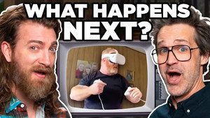 Still from Reacting to Unexpected VR Fails