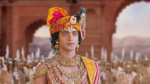 Still from Krishna Attacks Banasur