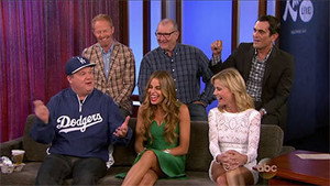 Still from The cast of “Modern Family”; KoЯn
