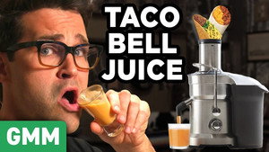 Still from Liquified Food Taste Test