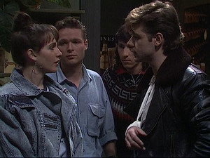 Still from Kenny's Arrival to Ramsay Street