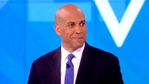 Still from Cory Booker and Mary Wilson