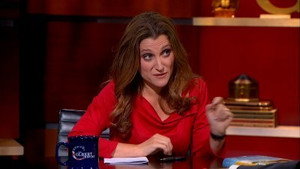 Still from Chrystia Freeland