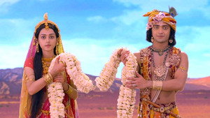 Still from Krishna, Radha's Graceful Act