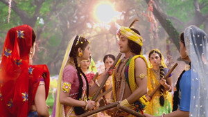 Still from Will Krishna Oblige Radha?