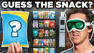 Still from Guess The Mystery Vending Machine Snack