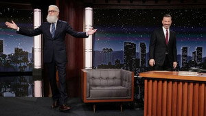 Still from David Letterman, Dominique Fishback