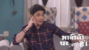 Still from David Tells Vibhuti a Trick to Avoid Going to America