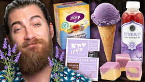 Still from Is Lavender Actually A Good Flavor? - Good Mythical More