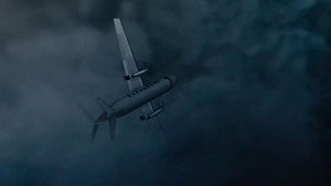 Still from A Perfect Storm (Nürnberger Flugdienst Flight 108)