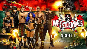 Still from WrestleMania 37: Night 1