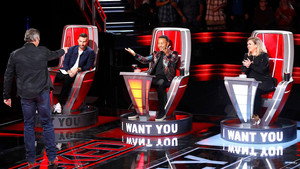Still from The Blind Auditions Season Premiere