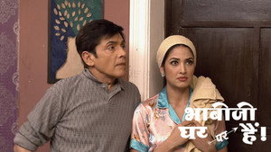 Still from Tiwari and Angoori Enter Vibhuti's Bedroom