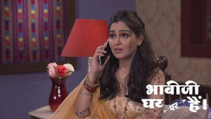 Still from Anita Lashes Out At Tiwari Due to His Comment