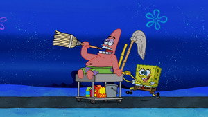 Still from Krusty Kleaners