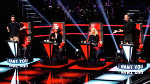 Still from The Blind Auditions Premier