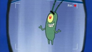 Still from Plankton's Diary: Plankton's Evil Plan
