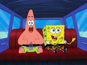 Still from A SquarePants Family Vacation
