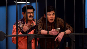Still from Tiwari and Vibhuti Land In Big Trouble