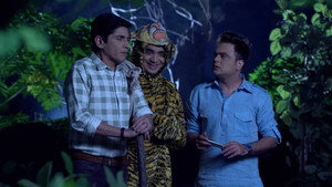 Still from Saxena Befriends The Tiger In The Forest