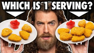 Still from What's The CORRECT Serving Size?