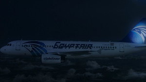 Still from Mystery Over the Mediterranean (EgyptAir Flight 804)