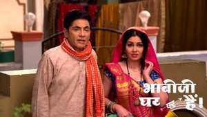 Still from Tiwari Insults Vibhuti