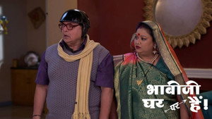 Still from Saxena Plans to Shave Half Of Happu's Moustache
