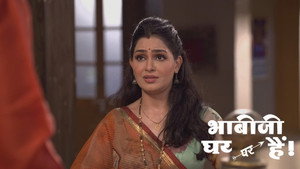 Still from Tiwari and Vibhuti In Trouble Due to Their Tattoos
