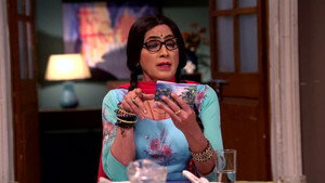 Still from Tiwari Gets Trapped In Vibhuti's Plan