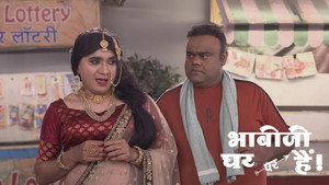 Still from Tiwari Sees Vibhuti and Anita Fighting