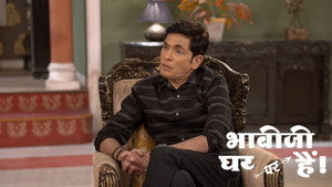 Still from Tiwari and Vibhuti Mock Each