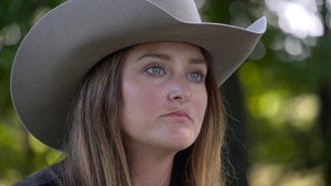 Still from Tracker Dakota Black