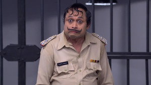 Still from Saxena Makes Teeka and Malkhan Frame Happu