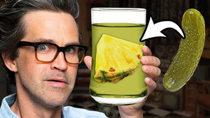 Still from What's This Pineapple Soaked In? Taste Test - Good Mythical More