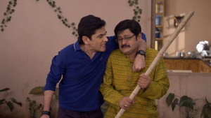 Still from Tiwari and Vibhuti are Astonished