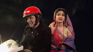 Still from Vibhuti and Angoori Meet With an Accident