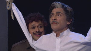 Still from The Film's Shooting Stops