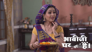Still from Saxena Threatens Tiwari