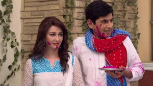 Still from Tiwari and Vibhuti’s Colourful Holi