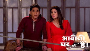Still from Vibhuti and Tiwari Meet Baba Patwardhan Patau