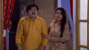 Still from Tiwari and Vibhuti's Relationship Ends Forever